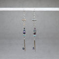 paper beads from a mother of uganda with lava heishi and silver stainless steel